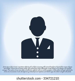  man in business icon