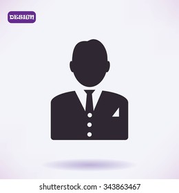  man in business icon