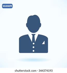  man in business icon