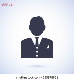 man in business icon