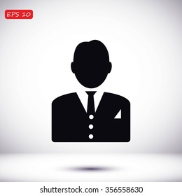  man in business icon