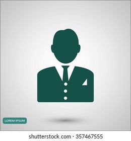  man in business icon