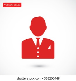  man in business icon