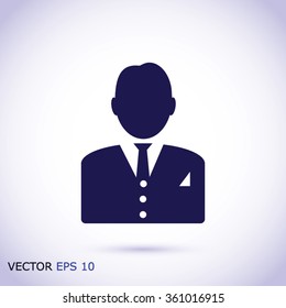  man in business icon