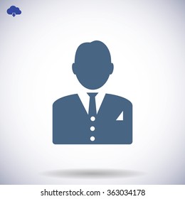  man in business icon
