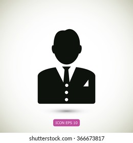  man in business icon
