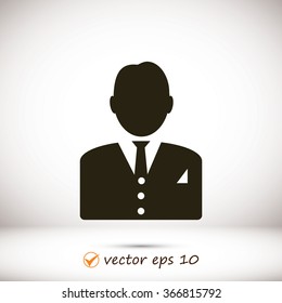  man in business icon