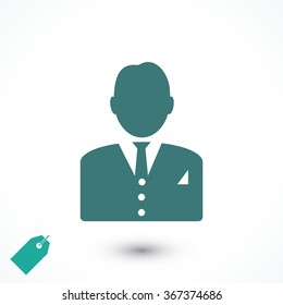  man in business icon