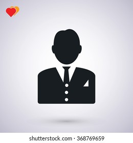  man in business icon