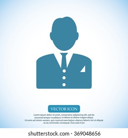  man in business icon