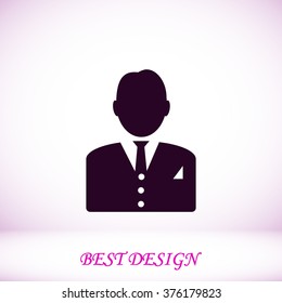  man in business icon