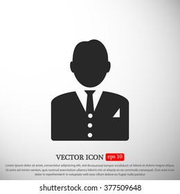  man in business icon