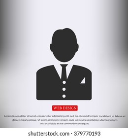  man in business icon