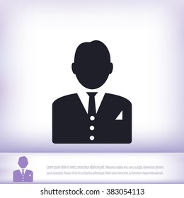  man in business icon