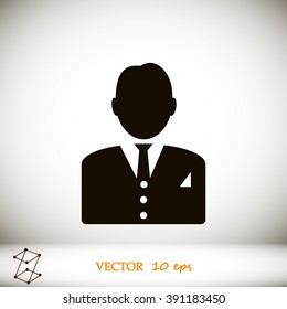  man in business icon