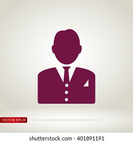  man in business icon
