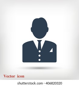  man in business icon