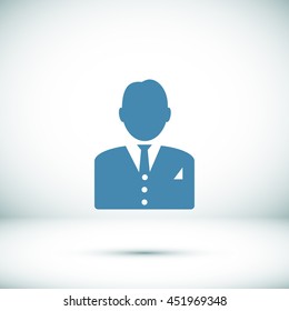  man in business icon