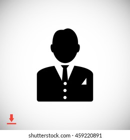  man in business icon
