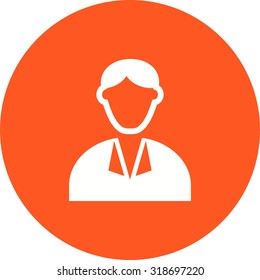 Man, business, office icon vector image. Can also be used for professionals. Suitable for web apps, mobile apps and print media.