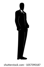 A man in a business suit