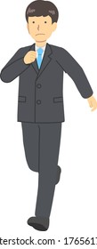 A man in a business suit