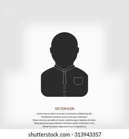  man in business suit icon