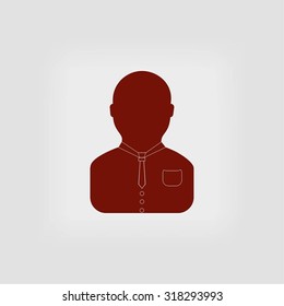  man in business suit icon