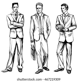 25,089 Man suit hand drawn Images, Stock Photos & Vectors | Shutterstock