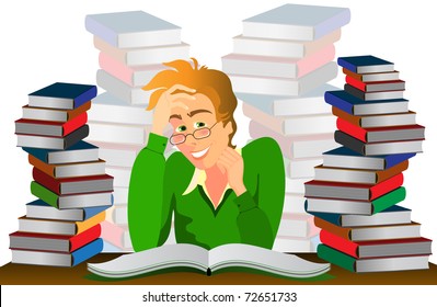 man c books