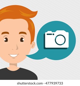 man camera photo images