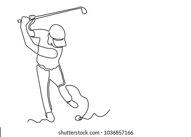 Draw Male Golf Player Images, Stock Photos & Vectors 