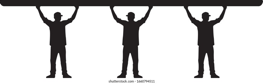 man-carrying-something-heavy-vector-illustration-stock-vector-royalty