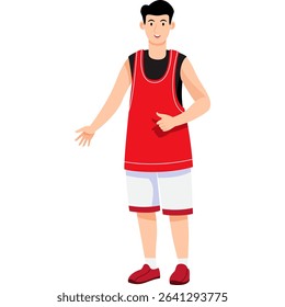 man cartoon Asian character modern style avatar for social media, website, app, brochure, flyer and presentation design, etc.