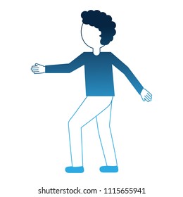 man cartoon chatacter avatar image