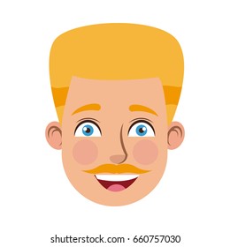 man cartoon face male facial expression