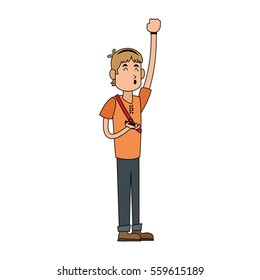 man cartoon icon