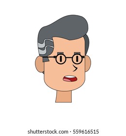 man cartoon icon