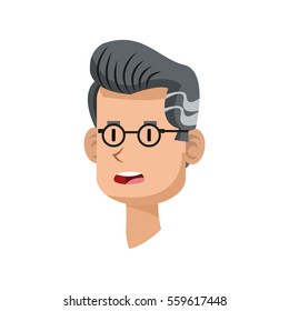 man cartoon icon