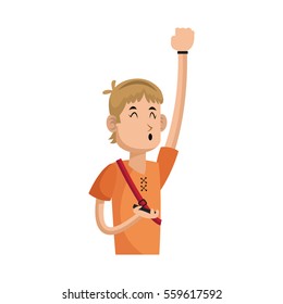 man cartoon icon