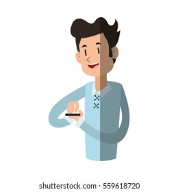 man cartoon icon