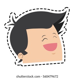 man cartoon icon