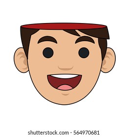 man cartoon icon