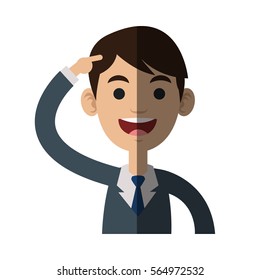 man cartoon icon