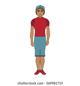 man cartoon icon