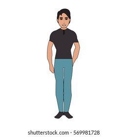 man cartoon icon