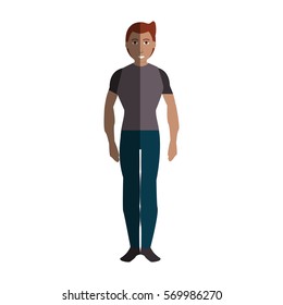 man cartoon icon
