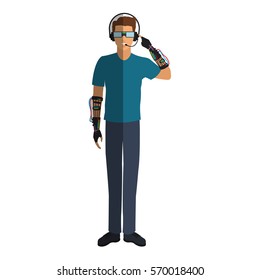 man cartoon icon