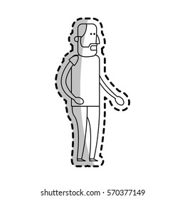 man cartoon icon