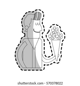 man cartoon icon